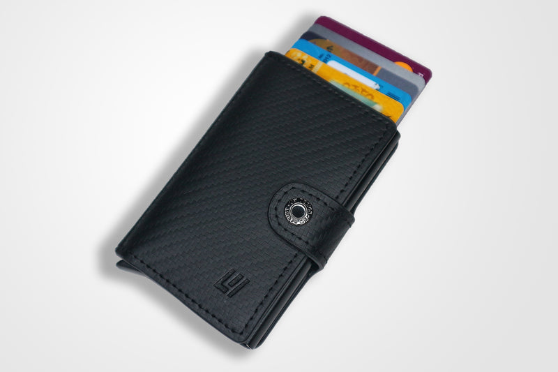 Minimalist Wallet 2.0 NEW EDITION (Matte Black Carbon)