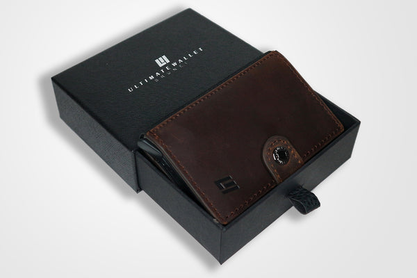 Minimalist Wallet 2.0 NEW EDITION (Vintage Brown)