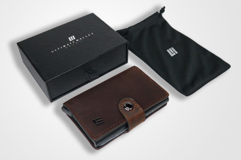 Minimalist Wallet 2.0 NEW EDITION (Vintage Brown)