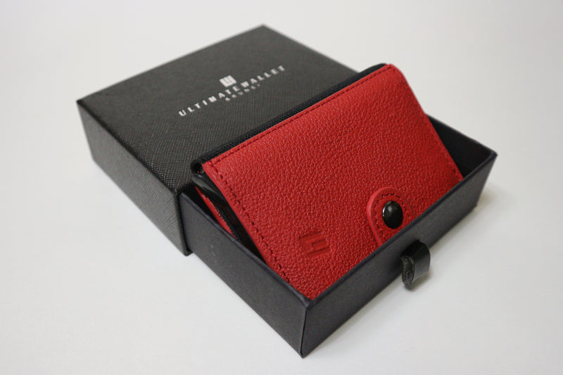 Minimalist Wallet 1.0 (Cherry Red)