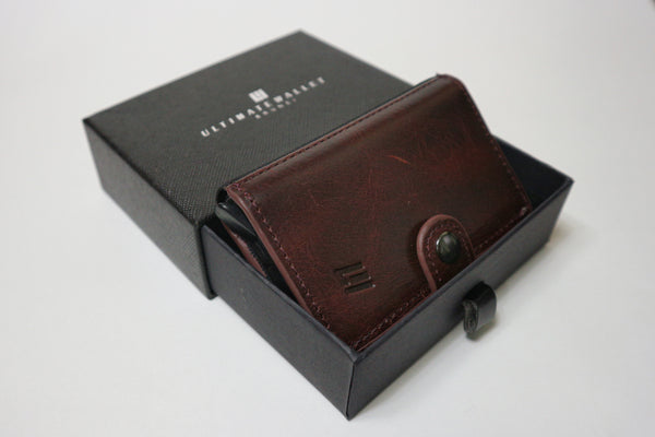 Minimalist Wallet 1.0 (Rosewood Brown)