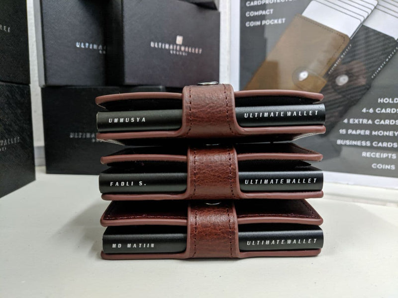 Minimalist Wallet 1.0 (Rosewood Brown)